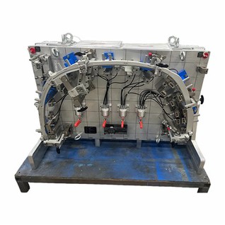 Athugunarbúnaður fyrir hjólhlífarhluta